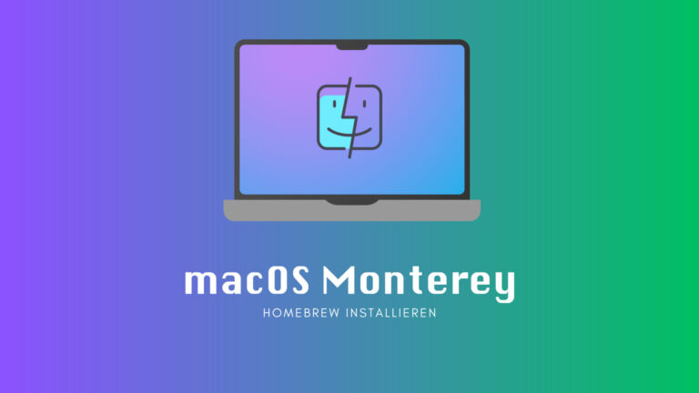 macOS: Homebrew unter Monterey installieren